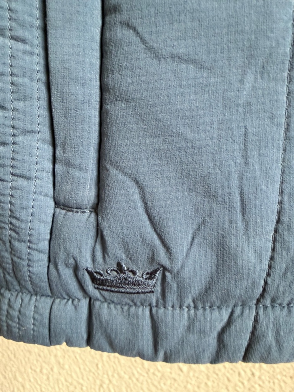 Peter Millar Vest Womens Size Medium Navy Nylon Quilted Hi Neck Full Zip Golf - Picture 3 of 9